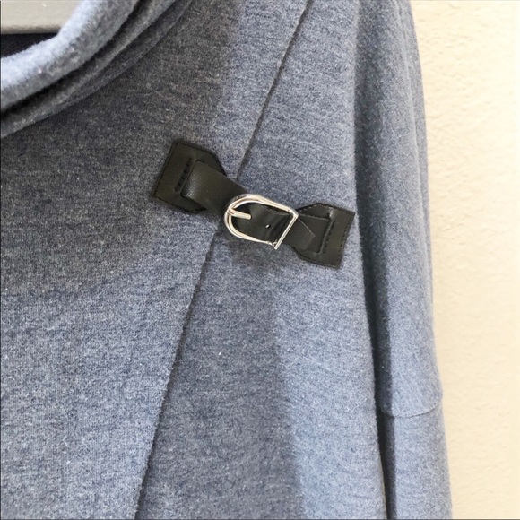 2/$10 Guess cowl neck poncho sweater - Picture 3 of 5